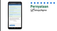 Kemudian centang pernyataan setuju jika Anda yakin bahwa data yang diisikan sudah benar. Foto: Dok. YouTube Ditjen Pajak.