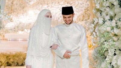 10 Foto Pernikahan Neelofa, Adik Ipar Engku Emran yang Jadi Kontroversi