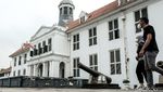 Pembatasan Pengunjung di Kota Tua Jakarta