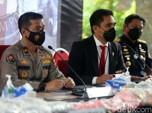 Polisi Gagalkan Penyelundupan 42,3 Kg Sabu dan 95 Ribu Ekstasi