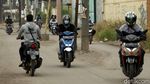 Waduh, Tiang di Tengah Jalan Perancis Tangerang Belum Dibenahi