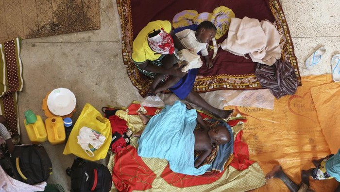 warga Mozambik yang kabur usai penyerangan ISIS