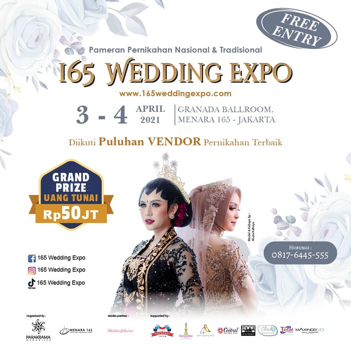 Pameran Pernikahan 165 Wedding Expo Kembali Digelar dengan Prokes