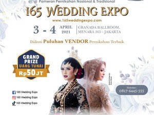 Pameran Pernikahan 165 Wedding Expo Kembali Digelar dengan Prokes