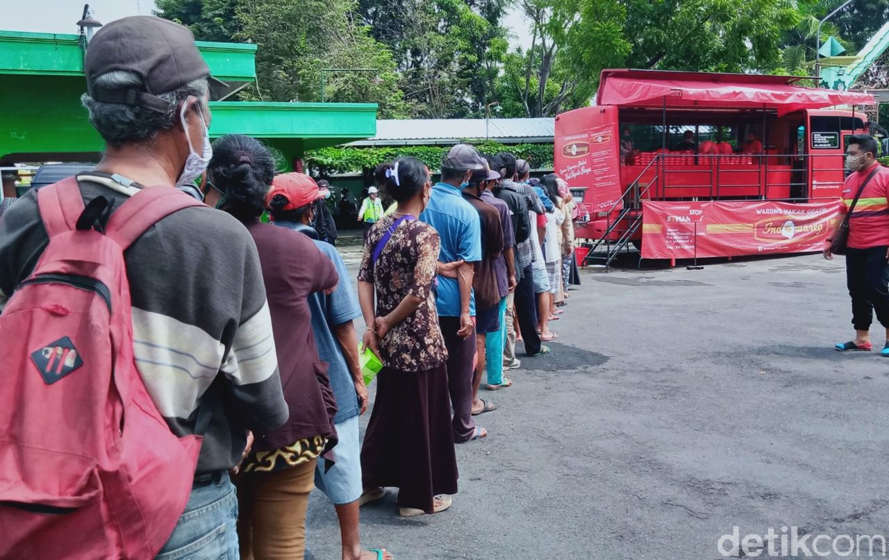 bus makan gratis di Klaten, Jawa Tengah