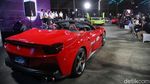 Gaya Raffi Ahmad Tunggangi Supercar saat Luncurkan RANS Cilegon FC