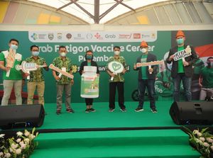 Fatigon Bersama Grab & Kemenkes Hadirkan Pusat Vaksinasi di Palembang