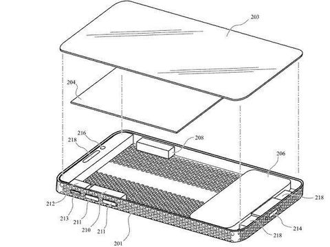 Apple patenkan iPhone dengan desain parutan keju