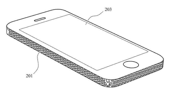 Apple patenkan iPhone dengan desain parutan keju