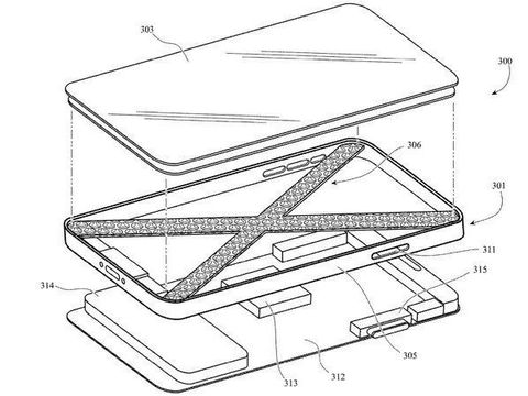 Apple patenkan iPhone dengan desain parutan keju