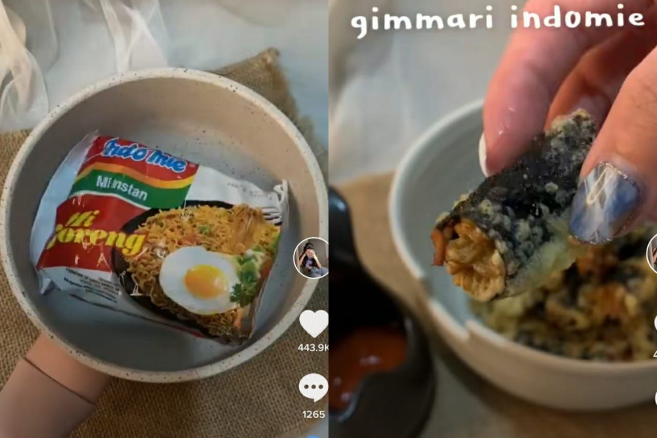 kreasi indomie gimmari, cita rasa Indonesia dan Korea