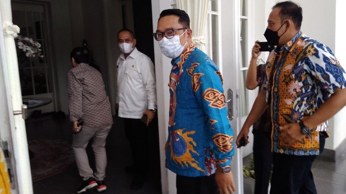 Ridwan Kamil temui Edy di Medan (Datuk-detikcom)