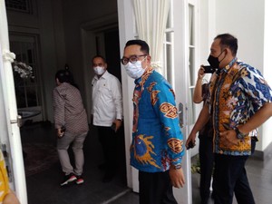 Ridwan Kamil Temui Gubsu Edy di Medan, Bahas Apa?