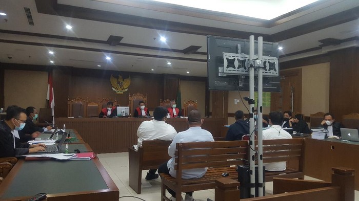 Sidang kasus suap bansos Corona (Zunita Amalia-detikcom)