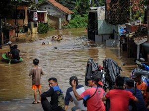 Baleendah Banjir Gegera Citarum Meluap