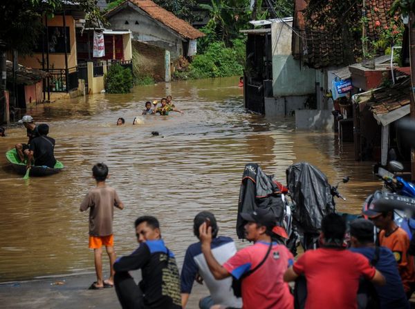 Baleendah Banjir Gegera Citarum Meluap