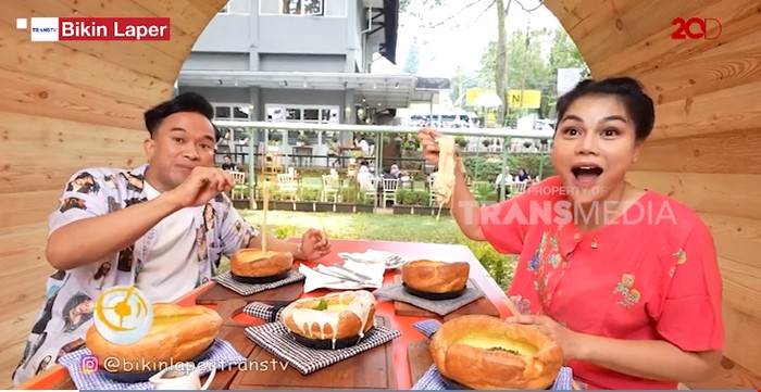 Bikin Laper! Icip-icip Pancake Mozarella Kekinian di Bandung