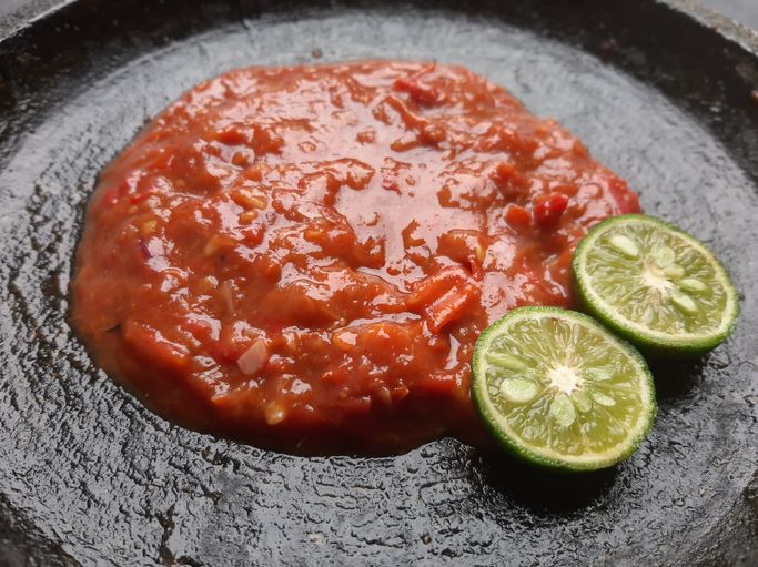 boba topping sambal belacan