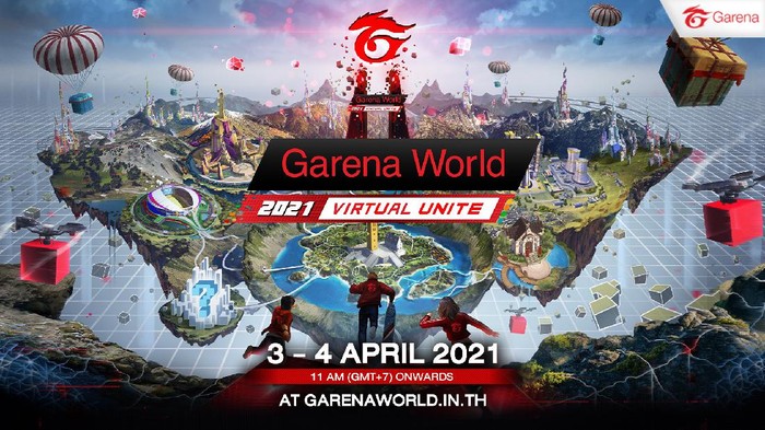 Event Garena World 2021 di Thailand, pameran game dan esports
