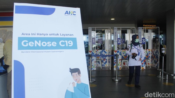 genose di bandara husein sastranegara