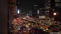 Kemacetan didominasi oleh kendaraan pribadi.