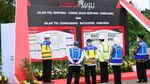 Momen Jokowi Tinjau Tol Pamulang-Serpong yang Baru Diresmikan