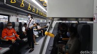Hari ini PT Railink mulai melakukan uji coba layanan baru KAI Bandara Soekarno-Hatta Premium.