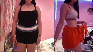 Keren! Diejek Mirip Kuda Nil, Remaja Ini Sukses Diet Turun BB 31 Kg