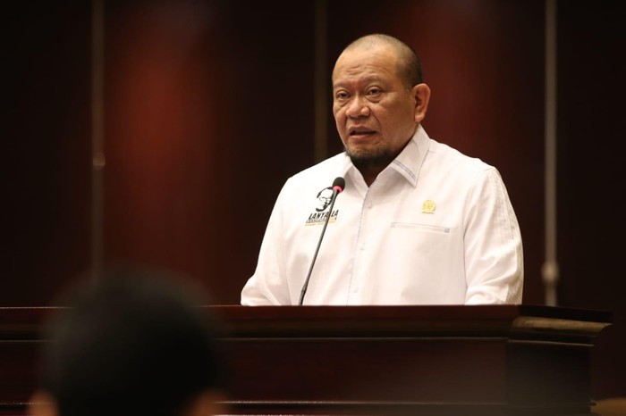 Ketua DPD RI  AA LaNyalla Mahmud Mattalitti