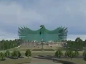 Garuda Istana Negara Ibu Kota Baru Tuai Kritik, Jokowi: Pradesain!