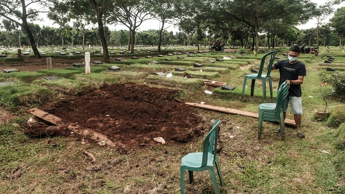 Makam Zakiah Aini penyerang Mabes Polri (Foto: Andhika Prasetia/detikcom) Makam Zakiah Aini penyerang Mabes Polri (Foto: Andhika Prasetia/detikcom)