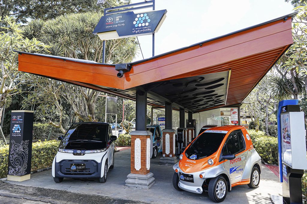 Mobil LIstrik di Bali