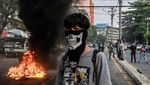 Korban Berjatuhan, Pendemo Myanmar Terus Beraksi