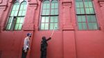 Potret Penjagaan Ketat Gereja di Indonesia Jelang Jumat Agung