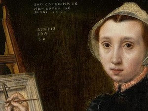 Pesan Misterius dalam Lukisan Potret Diri Pelukis Caterina van Hemessen