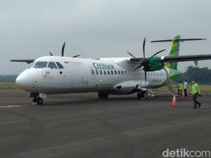 Intip Penerbangan Citilink yang Pecah Ban di Halim