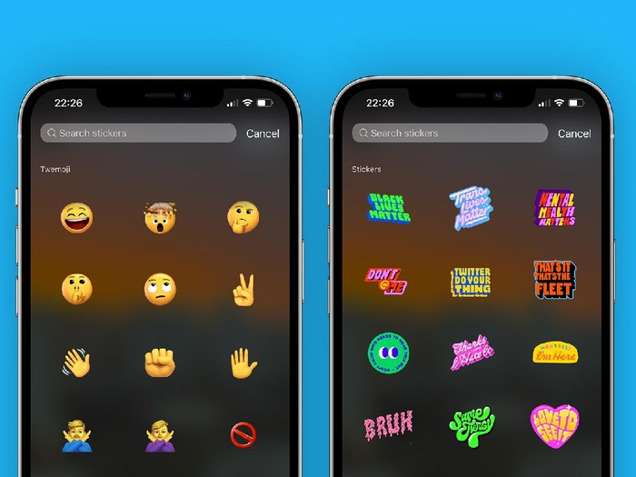 Twitter Fleets bisa ditambahi stiker dan GIF