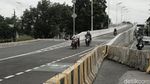 Penampakan Uji Coba Tahap II Flyover Tapal Kuda Jaksel