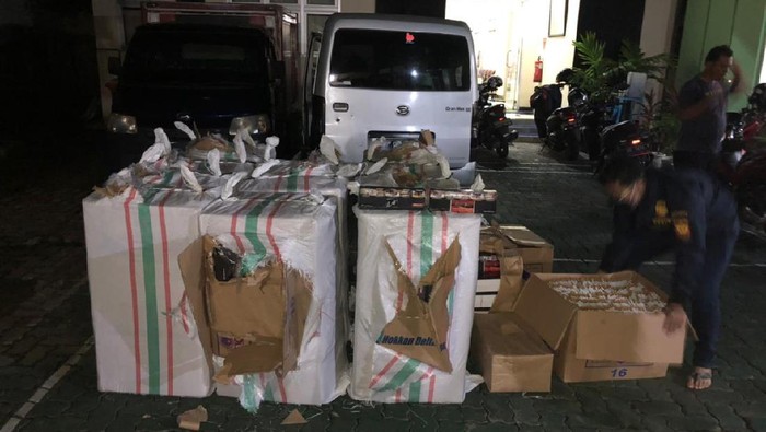 324.000 batang Rokok ilegal disita Bea Cukai Kudus