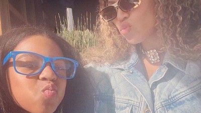 So Cute! Beyonce Pamer Kekompakan dengan 3 Anaknya