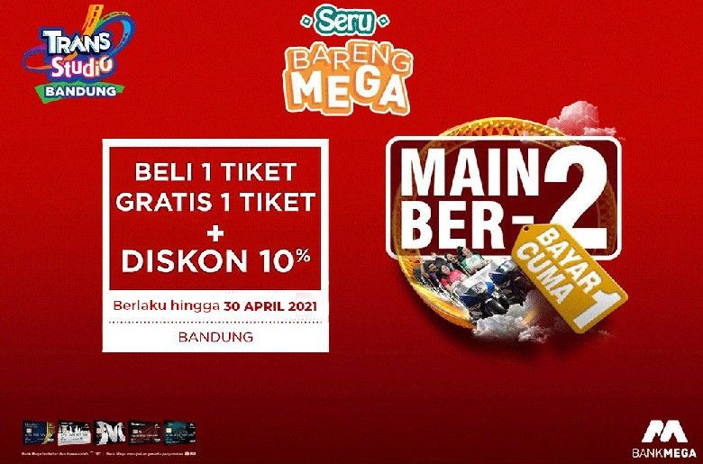 Buat kamu yang masih bingung dan belum menentukan liburan long weekend, kamu bisa lho liburan seru di Trans Studio Bandung.