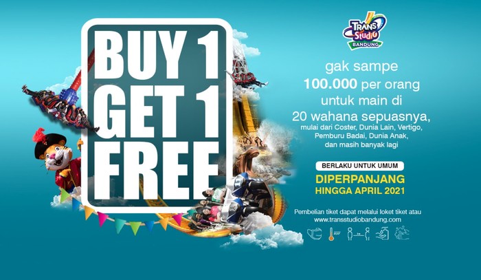 Buat kamu yang masih bingung dan belum menentukan liburan long weekend, kamu bisa lho liburan seru di Trans Studio Bandung.