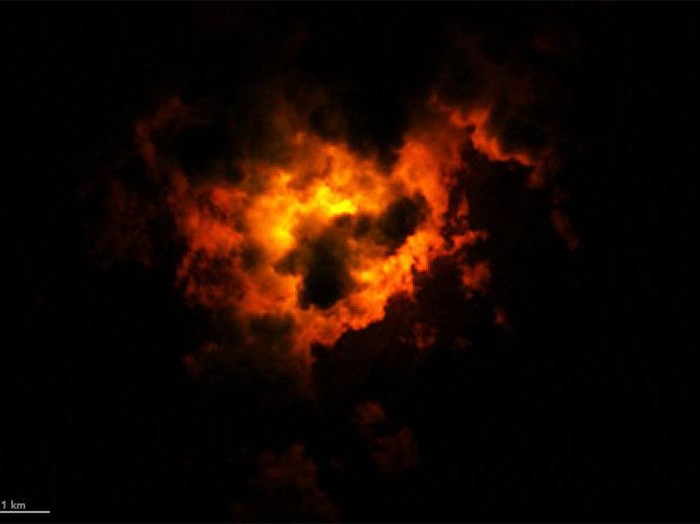 NASA potret erupsi gunung berapi Fagradalsfjall dari angkasa