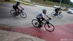 Libur Panjang Warga Manfaatkan Bersepeda