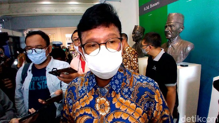 Menkominfo Johnny G Plate di Solo