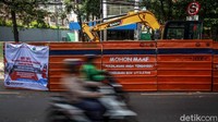 Kepala Bidang Prasarana Utilitas Kota Dinas Bina Marga Provinsi DKI Jakarta Bernhard Gultom  mengatakan, proyek tinggal menyisakan pekerjaan sekitar 100 meter. 