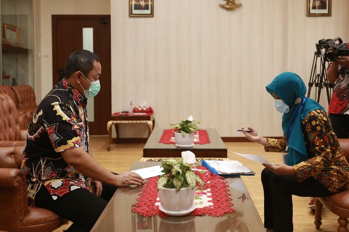 Wali Kota Semarang Hendrar Prihadi mengimbau agar seluruh warga untuk ikut mensukseskan program tersebut mengingat pentingnya hasil yang nanti diperoleh.