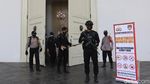 Potret Pengamanan Jumat Agung di Gereja Immanuel
