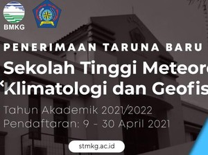 Sekolah Kedinasan BMKG Buka Pendaftaran 9 April 2021, Cek Syaratnya