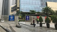Situasi terkini di Hotel Raffles. Foto: Hanif/detikHOT